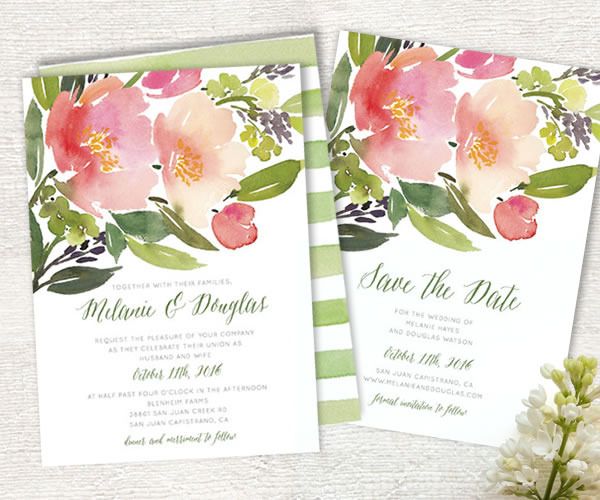 Save the Date with Minted The Perfect Palette